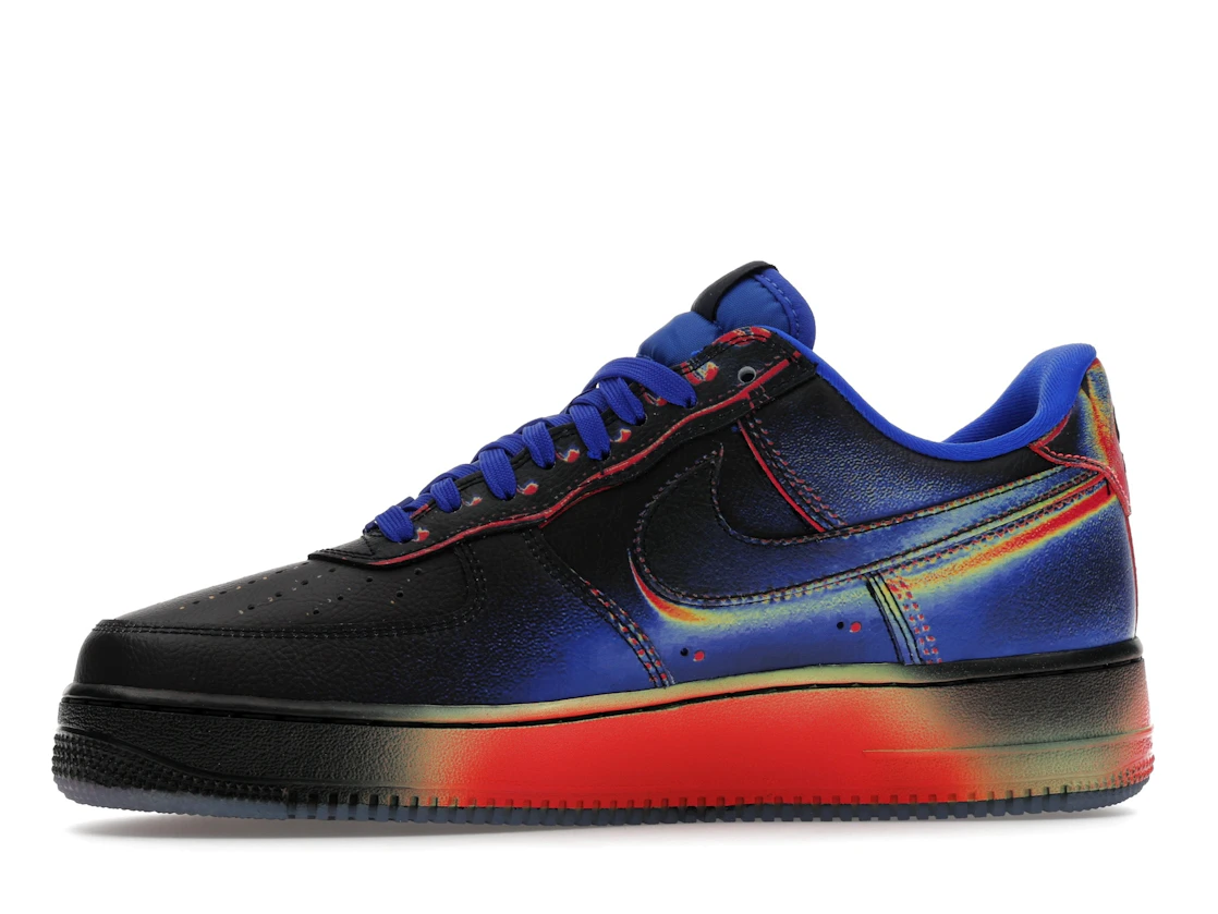 Nike Air Force 1 Low Retro Heat Map Black Racer Blue