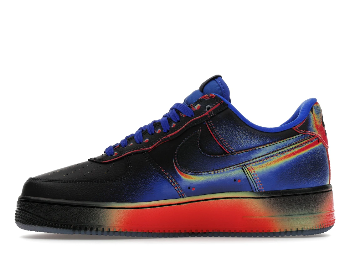 Nike Air Force 1 Low Retro Heat Map Black Racer Blue