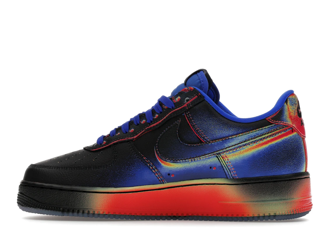 Nike Air Force 1 Low Retro Heat Map Black Racer Blue