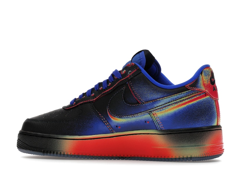 Nike Air Force 1 Low Retro Heat Map Black Racer Blue