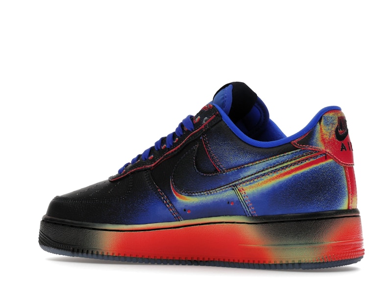 Nike Air Force 1 Low Retro Heat Map Black Racer Blue