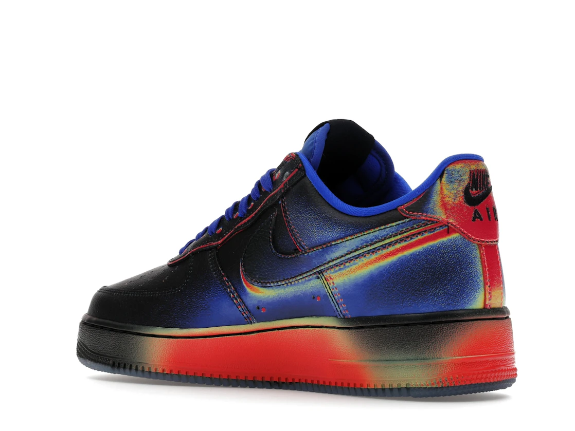 Nike Air Force 1 Low Retro Heat Map Black Racer Blue