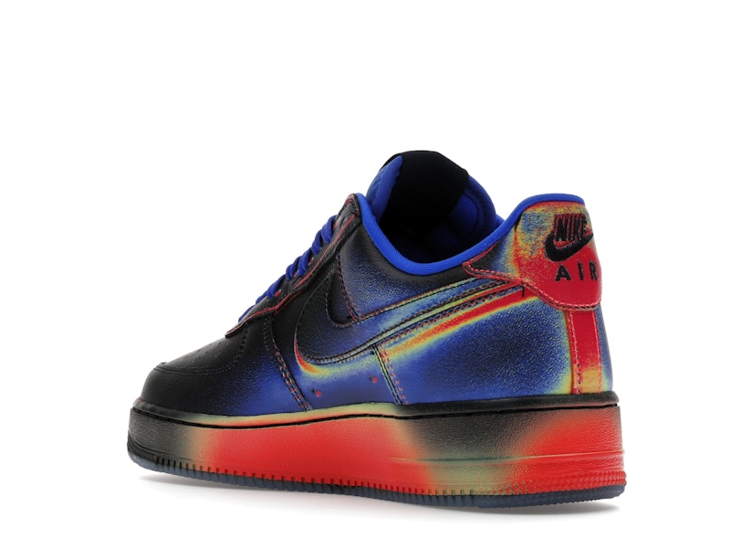 Nike Air Force 1 Low Retro Heat Map Black Racer Blue