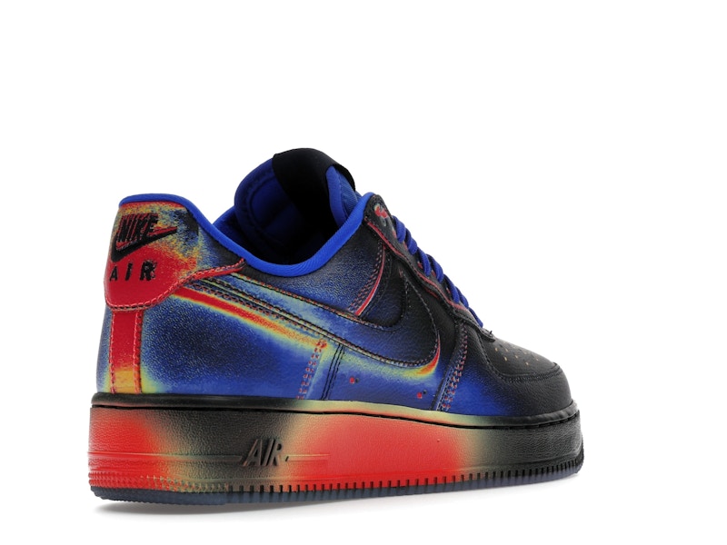 Nike Air Force 1 Low Retro Heat Map Black Racer Blue