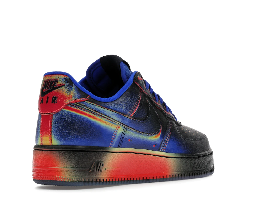 Nike Air Force 1 Low Retro Heat Map Black Racer Blue
