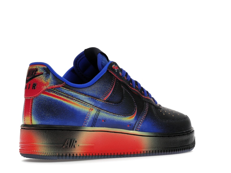 Nike Air Force 1 Low Retro Heat Map Black Racer Blue