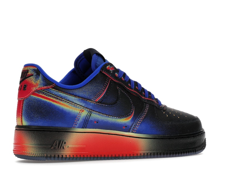 Nike Air Force 1 Low Retro Heat Map Black Racer Blue