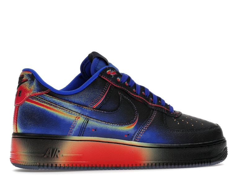 Nike Air Force 1 Low Retro Heat Map Black Racer Blue