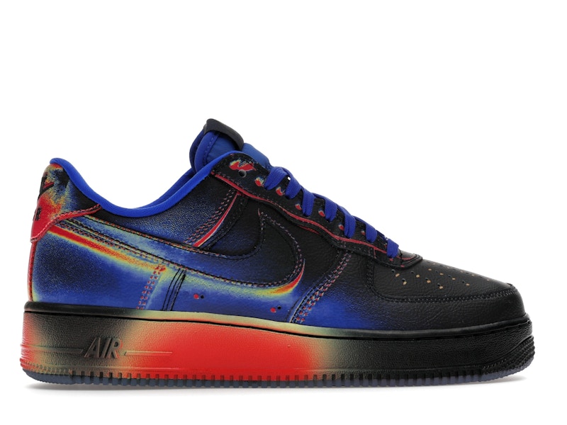 Nike Air Force 1 Low Retro Heat Map Black Racer Blue