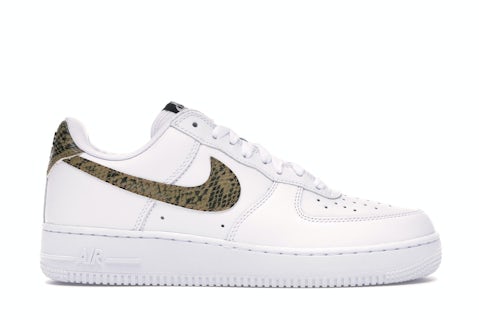 Nike Air Force Low Retro Ivory Snake Men's AO1635-100 US