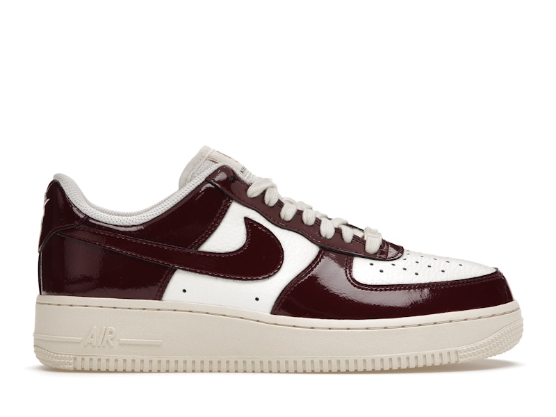 Nike air force 1 mens online burgundy