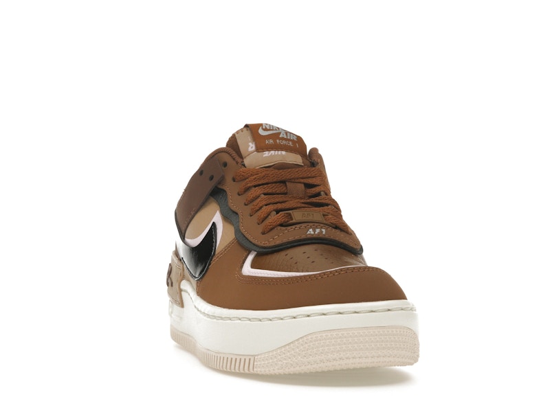 Nike Air Force 1 Low Shadow Light British Tan Pink Foam (Women's)