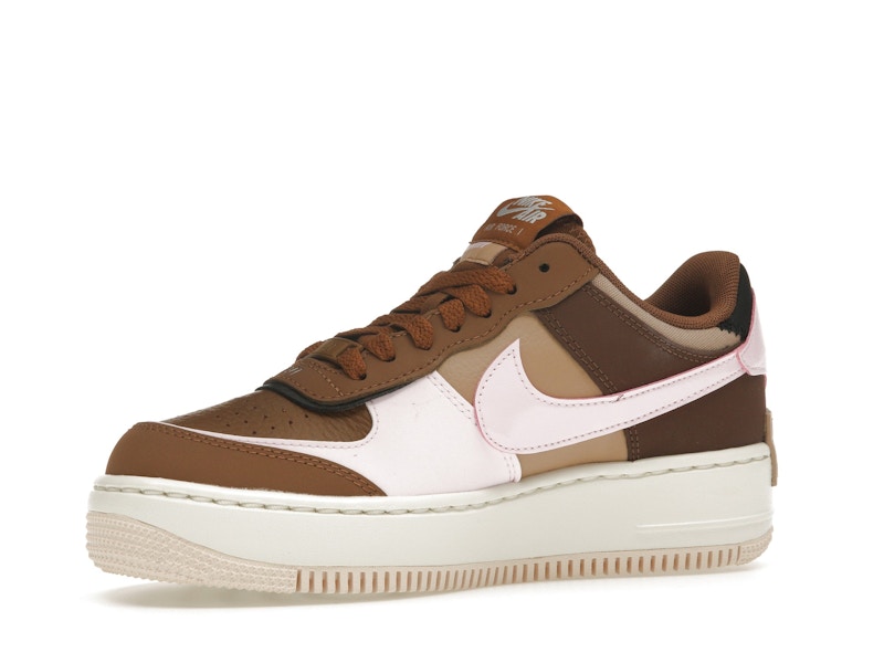 Nike Air Force 1 Low Shadow Light British Tan Pink Foam (Women's)