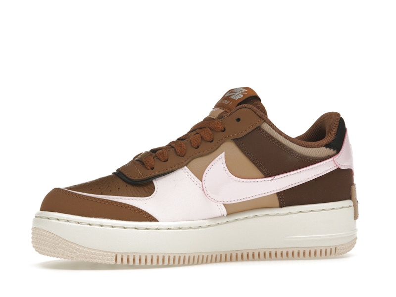 Nike Air Force 1 Low Shadow Light British Tan Pink Foam (Women's)