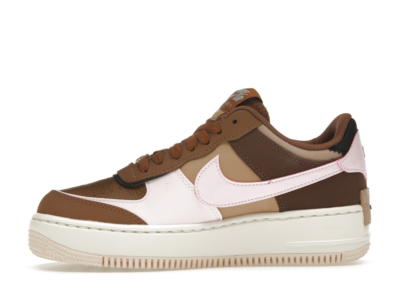 Nike Air Force 1 Low Shadow Light British Tan Pink Foam (Women's)