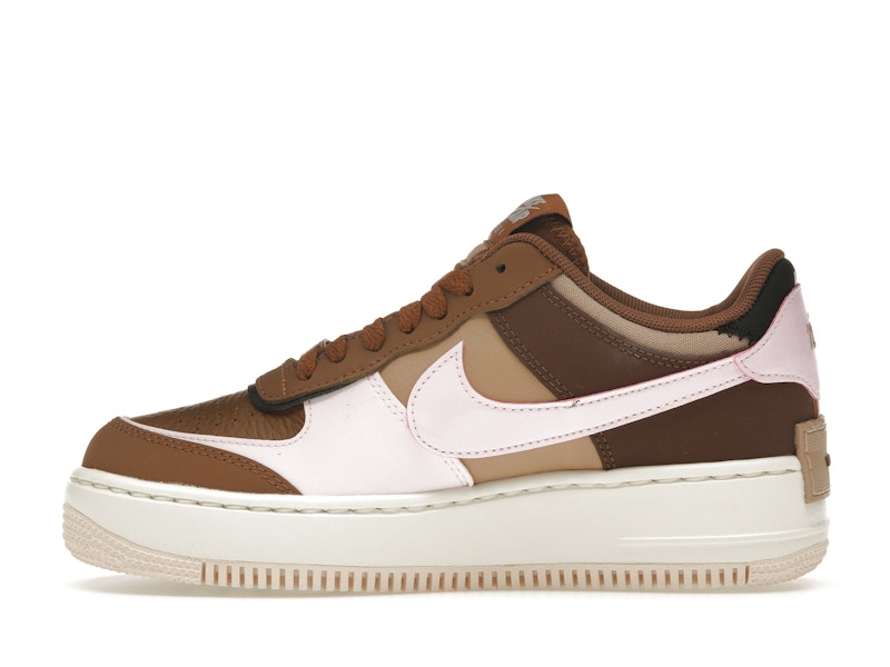 Nike Air Force 1 Low Shadow Light British Tan Pink Foam (Women's)