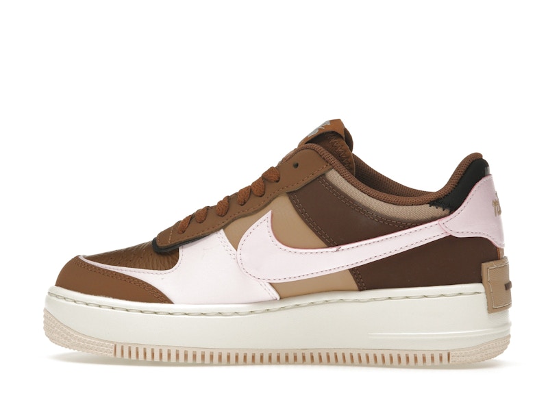 Nike Air Force 1 Low Shadow Light British Tan Pink Foam (Women's)