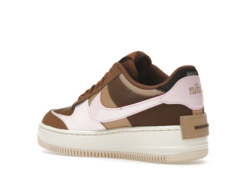 Nike Air Force 1 Low Shadow Light British Tan Pink Foam (Women's)