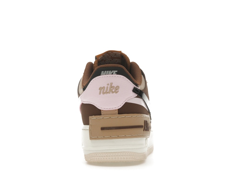 Nike Air Force 1 Low Shadow Light British Tan Pink Foam (Women's)