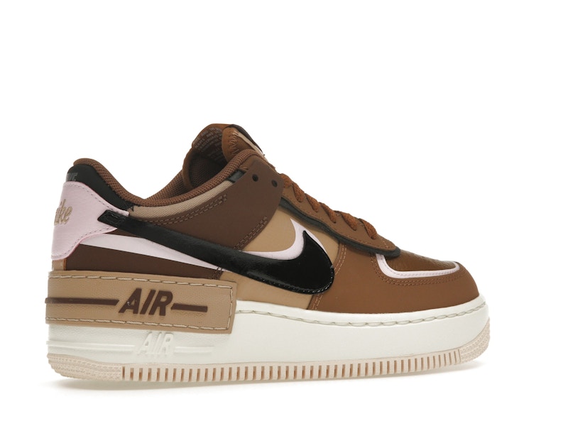 Nike Air Force 1 Low Shadow Light British Tan Pink Foam (Women's)
