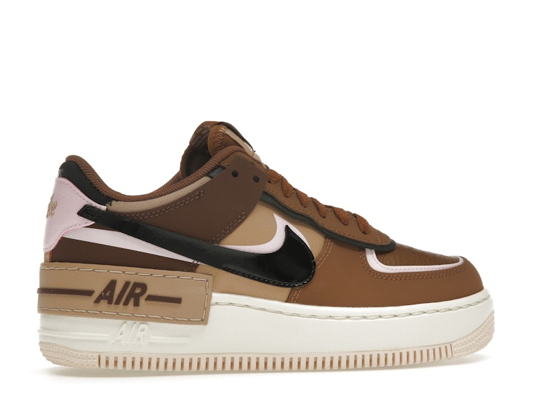 Nike Air Force 1 Low Shadow Light British Tan Pink Foam (Women's)