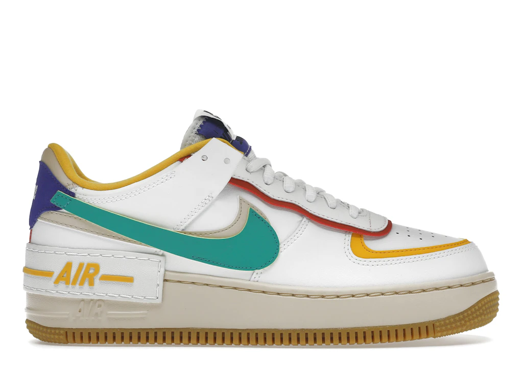 Nike Air Force 1 Low Shadow Summit White Neptune Green (Women's) 0