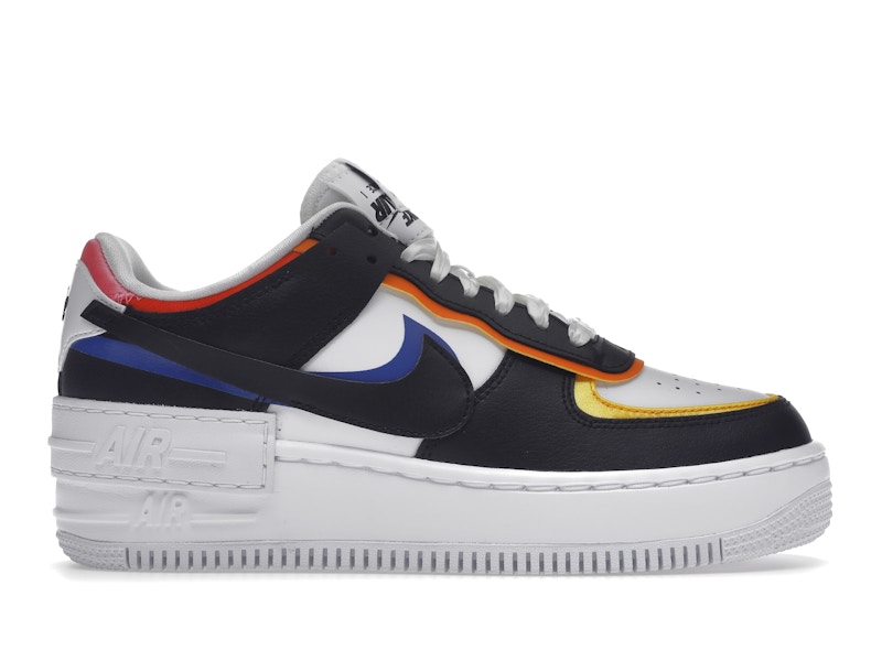 Nike air force 1 shadow outlet gel pale ivory multi