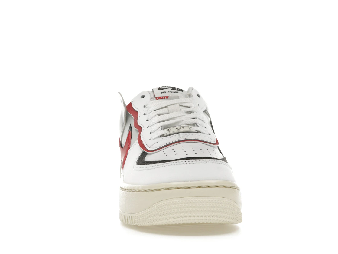 Nike Air Force 1 Low Shadow White Silver Gym Red (Women's)