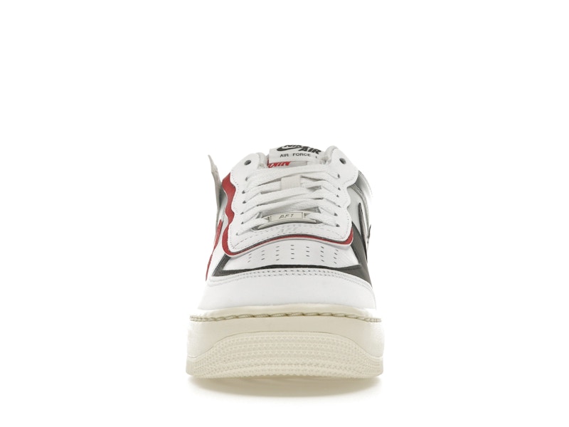 Nike Air Force 1 Low Shadow White Silver Gym Red (Women's)