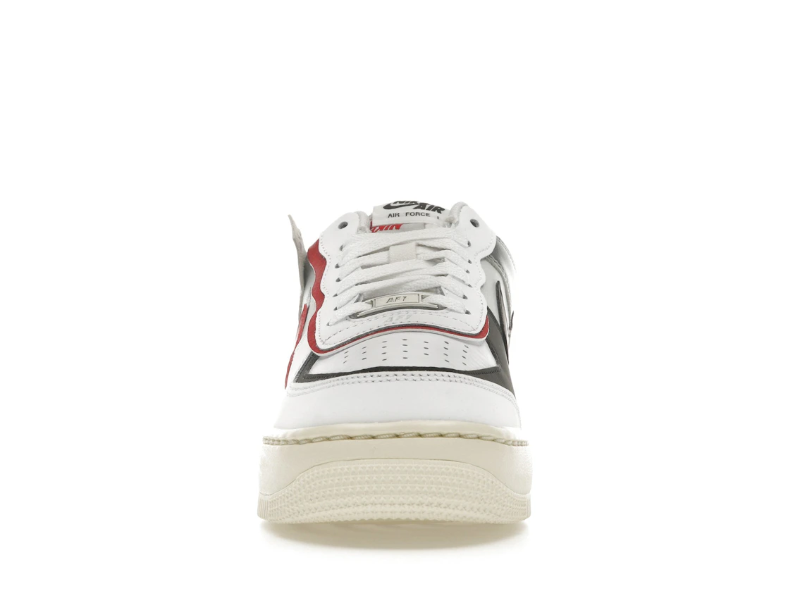 Nike Air Force 1 Low Shadow White Silver Gym Red (Women's)