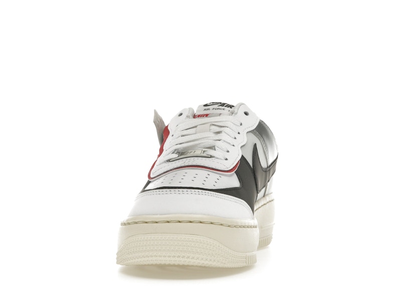 Nike Air Force 1 Low Shadow White Silver Gym Red (Women's)