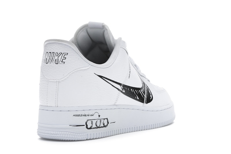 nike air force sketch