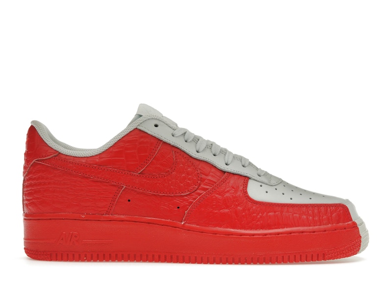 Nike Air Force 1 Low Split Grey Red Men s 905345 005 US