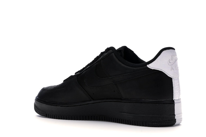nike air force 1 split black white