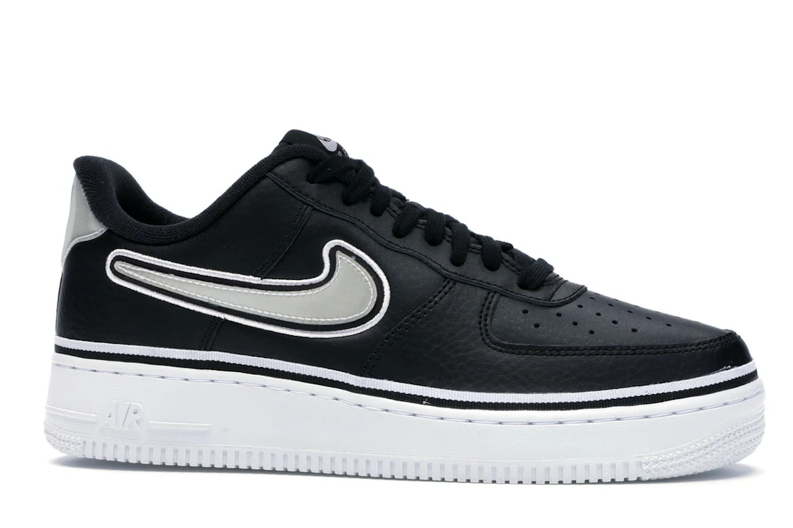 Nike Air Force 1 Low Sport NBA Black White