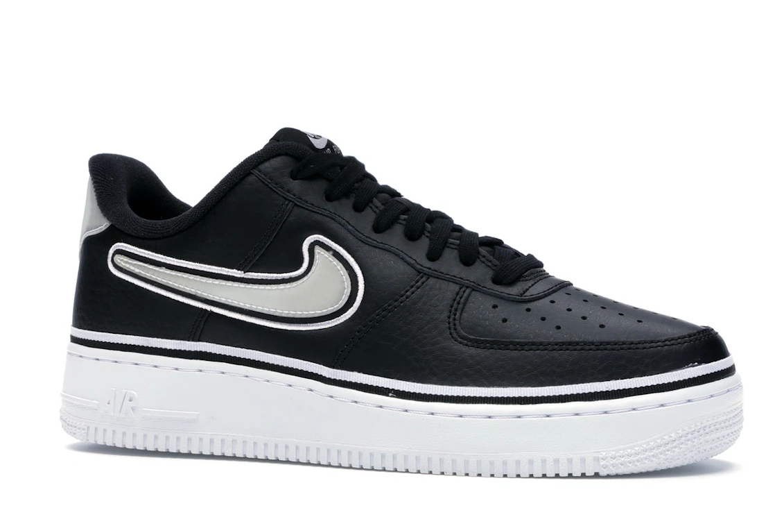 Nike Air Force 1 Low Sport NBA Black White