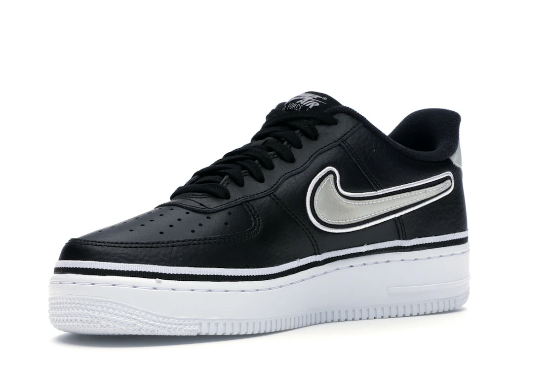 Nike Air Force 1 Low Sport NBA Black White