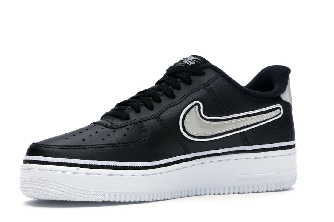 Nike Air Force 1 Low Sport NBA Black White