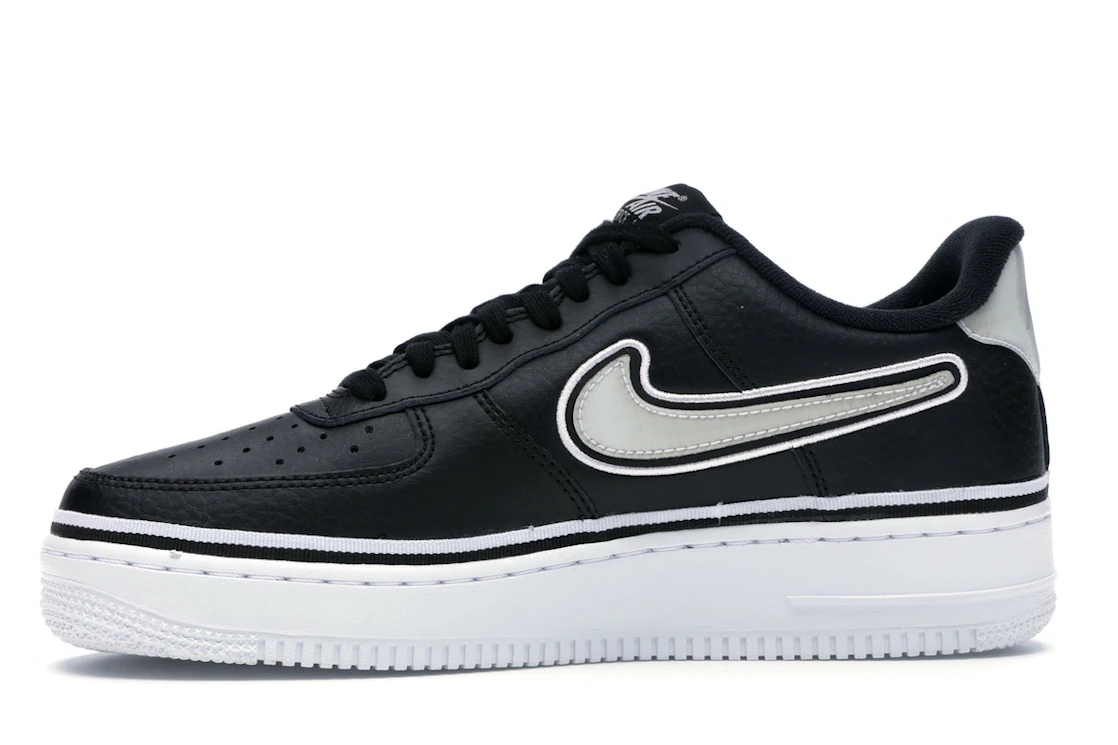 Nike Air Force 1 Low Sport NBA Black White