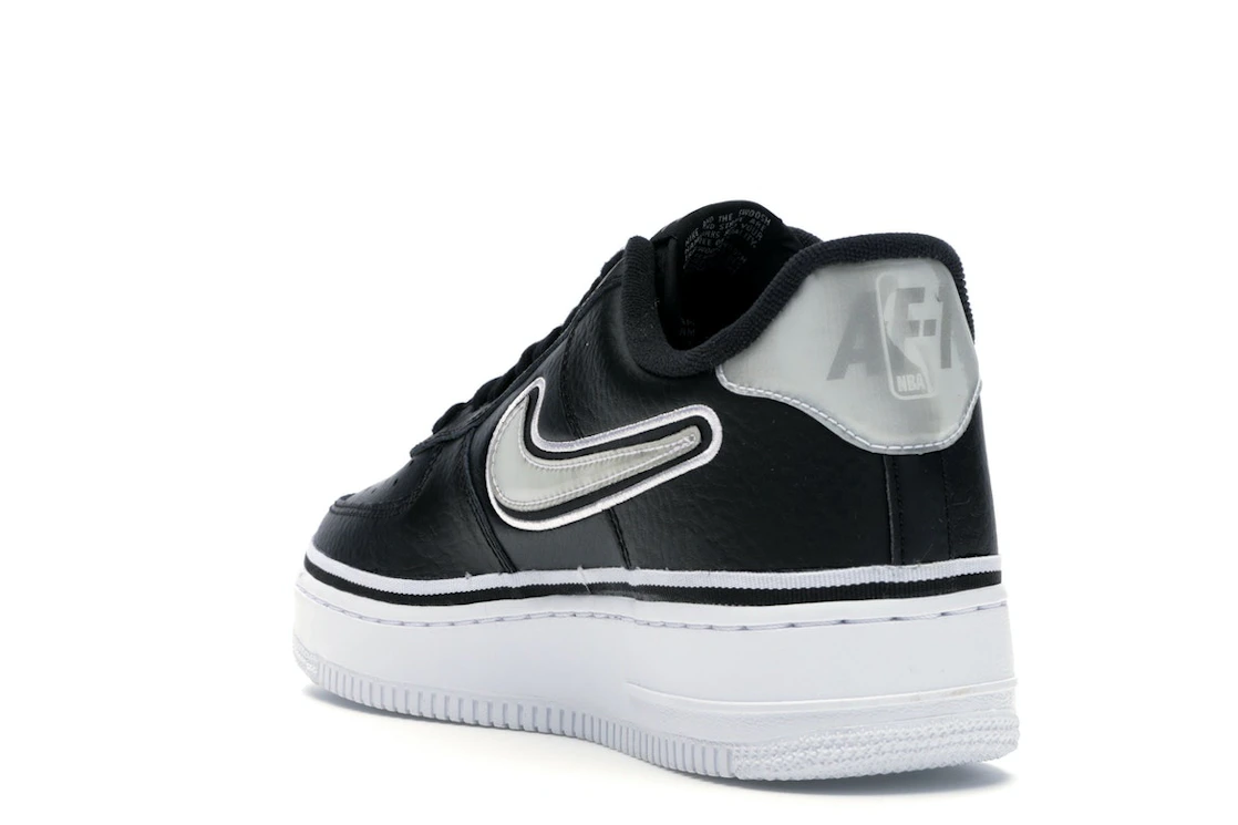 Nike Air Force 1 Low Sport NBA Black White
