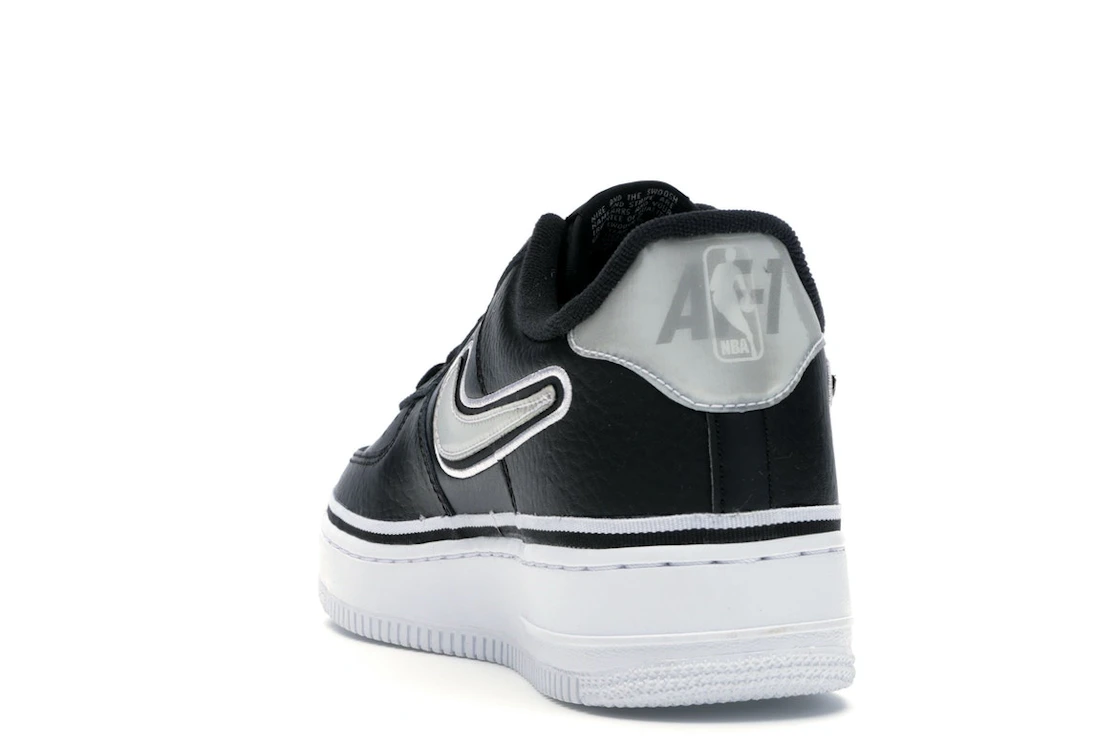 Nike Air Force 1 Low Sport NBA Black White