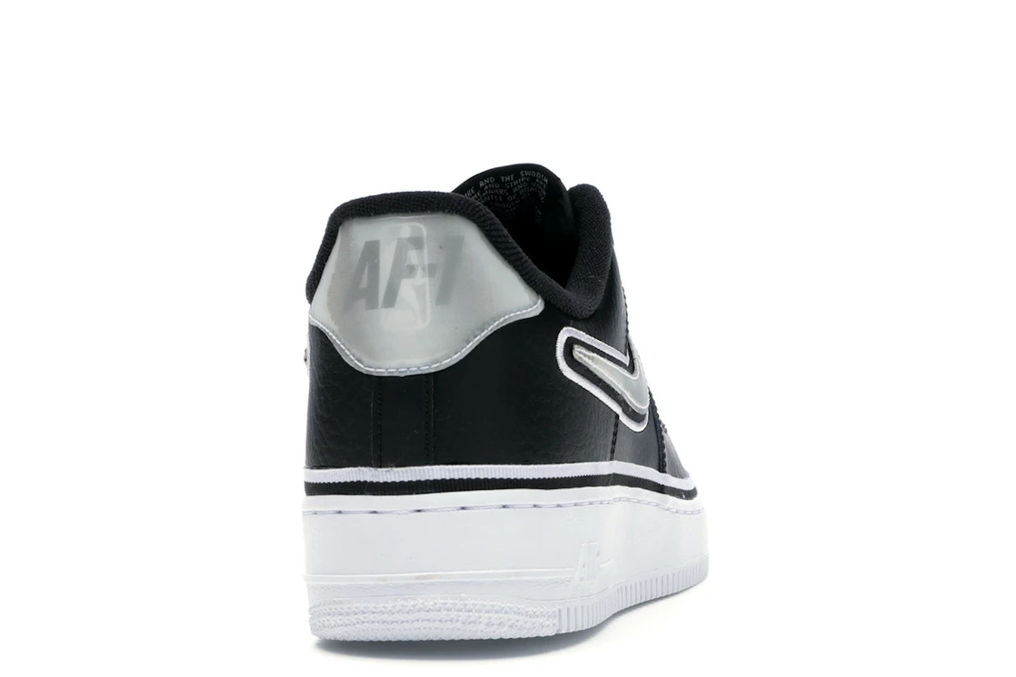 Nike Air Force 1 Low Sport NBA Black White