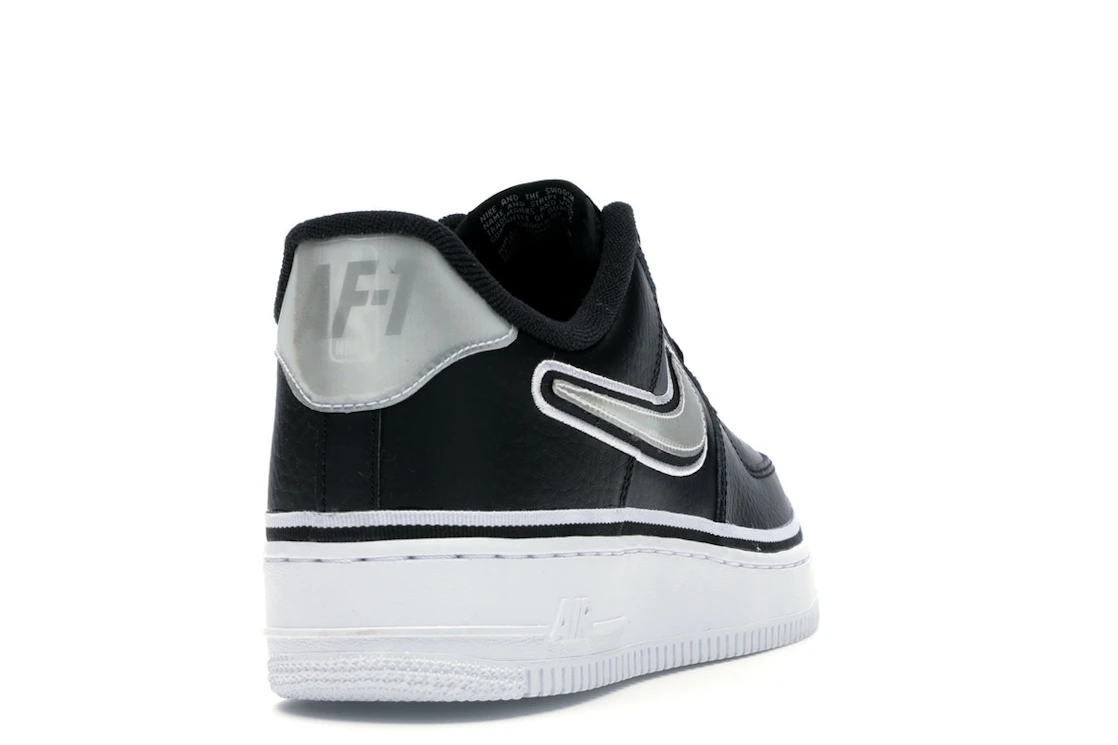 Nike Air Force 1 Low Sport NBA Black White