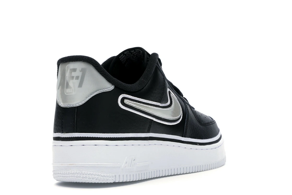 Nike Air Force 1 Low Sport NBA Black White
