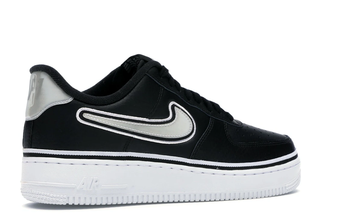 Nike Air Force 1 Low Sport NBA Black White