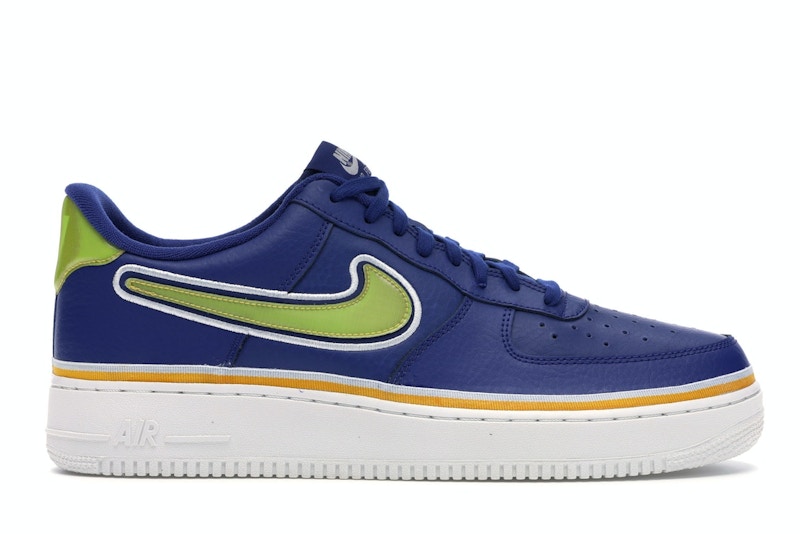 Nike Air Force 1 Low Sport NBA Deep Royal University Gold