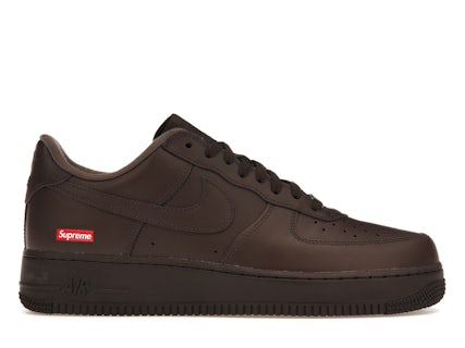 Nike Air Force Low Supreme Baroque Brown Men's CU9225-200 US