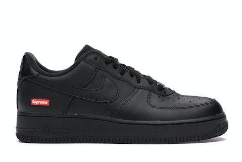 Footwear Nike Af1 Type Nere Nike Air Force Low Supreme Black Men's
