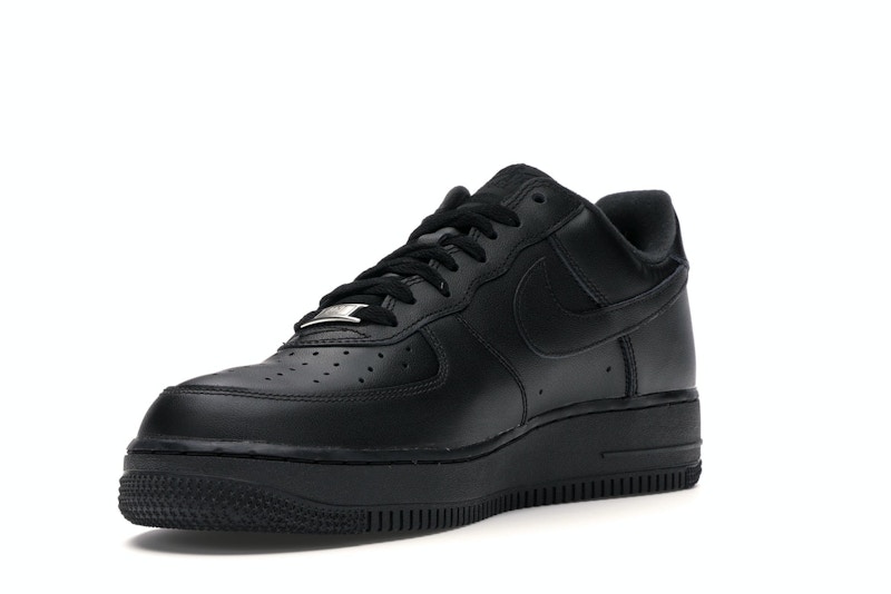 Nike Air Force 1 Low Supreme Black - CU9225-001 Nike Air Force 1 Low Supreme Black - CU9225-001