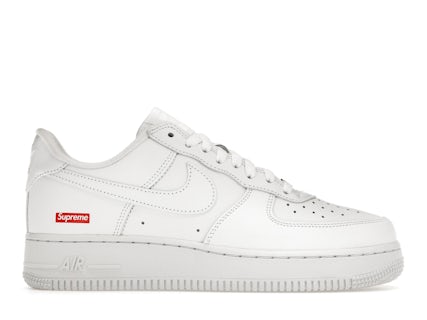 Nike Air Force Low Supreme White Men's CU9225-100 US